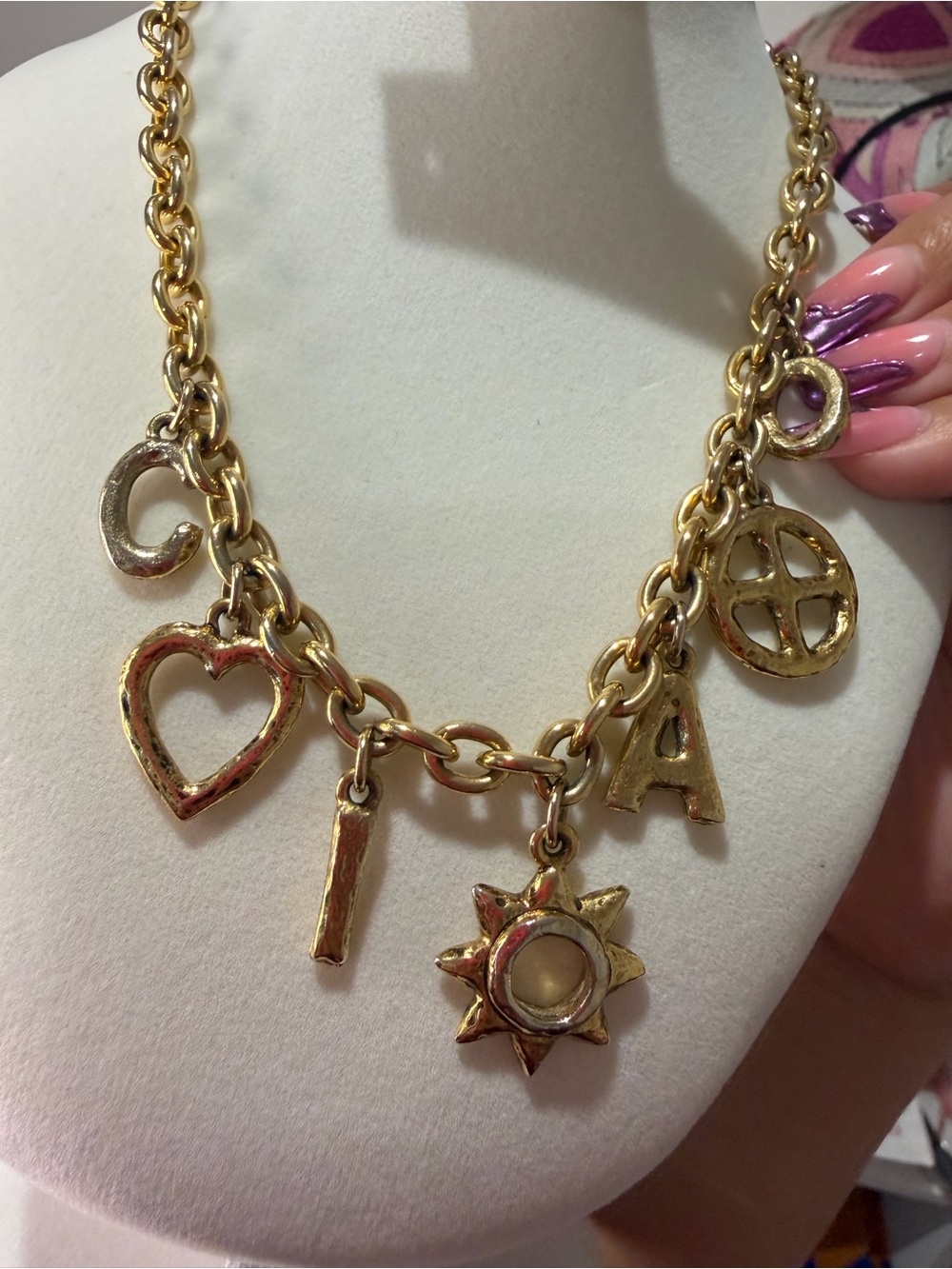 Moschino Charm Necklace - Picture 6 of 6